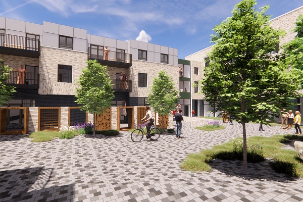 How Bristol charities says the housing at the new Vassall Centre will look