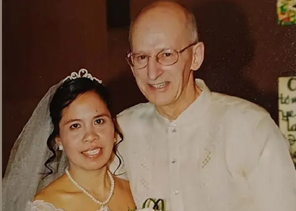 Paul Adams with his wife Juliet