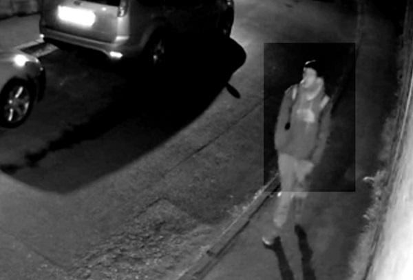 Still from CCTV taken on July 6 Fishponds arson investigation