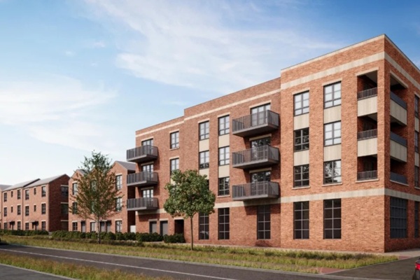 A picture of how the new development could look, supplied by Dandara Homes