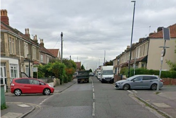 Berkeley Road at the junction with Fitzroy Road